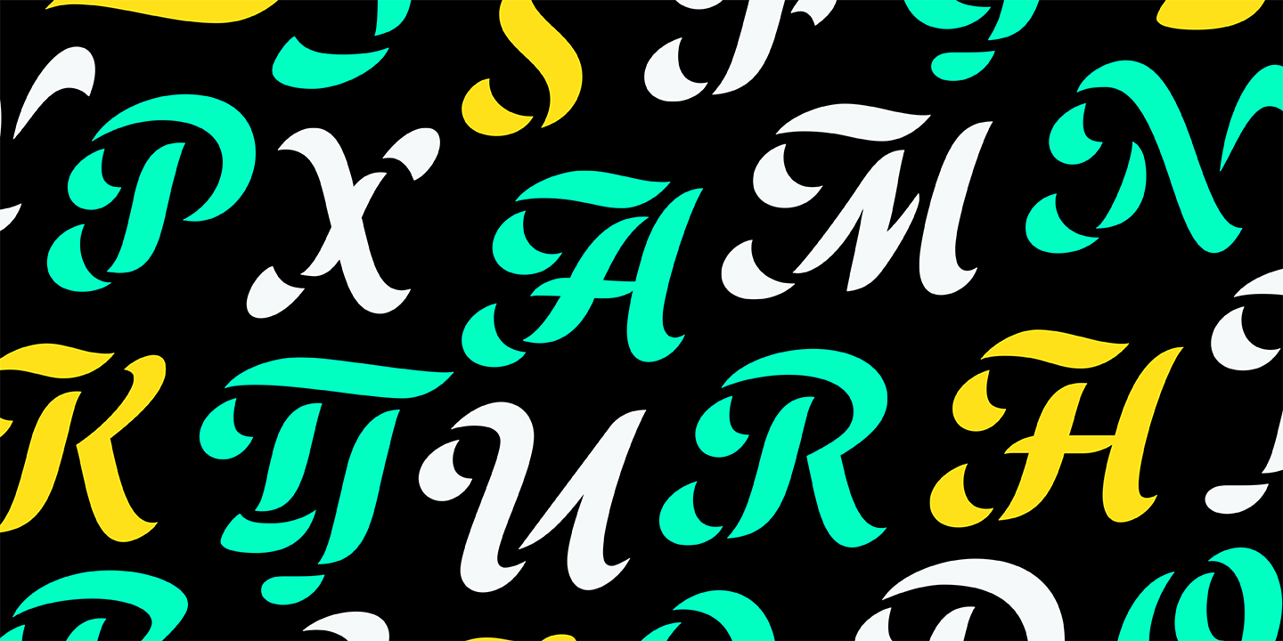 Laima Italic Font preview